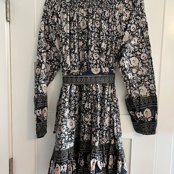 Cleobella Elly Mini Dress in Tripura Block Print Medium - Picture 8 of 12